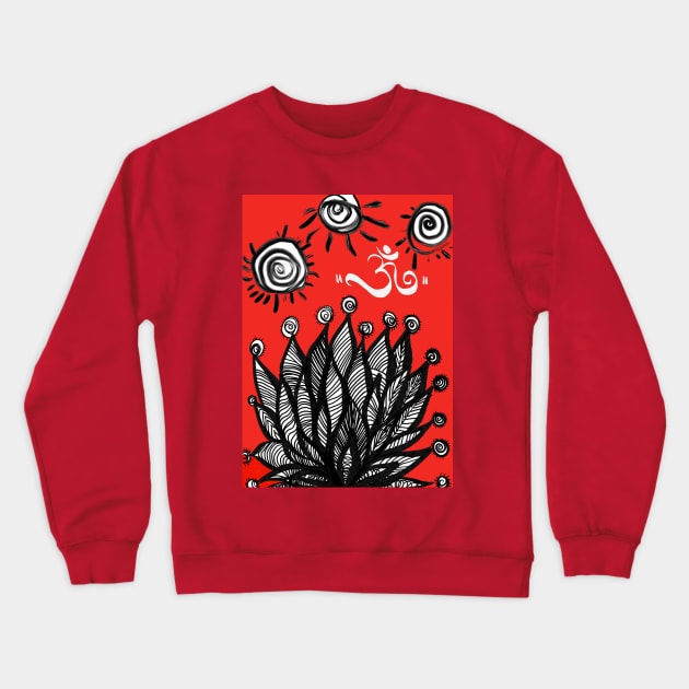 Code Red Crewneck Sweatshirt by nancyartwork